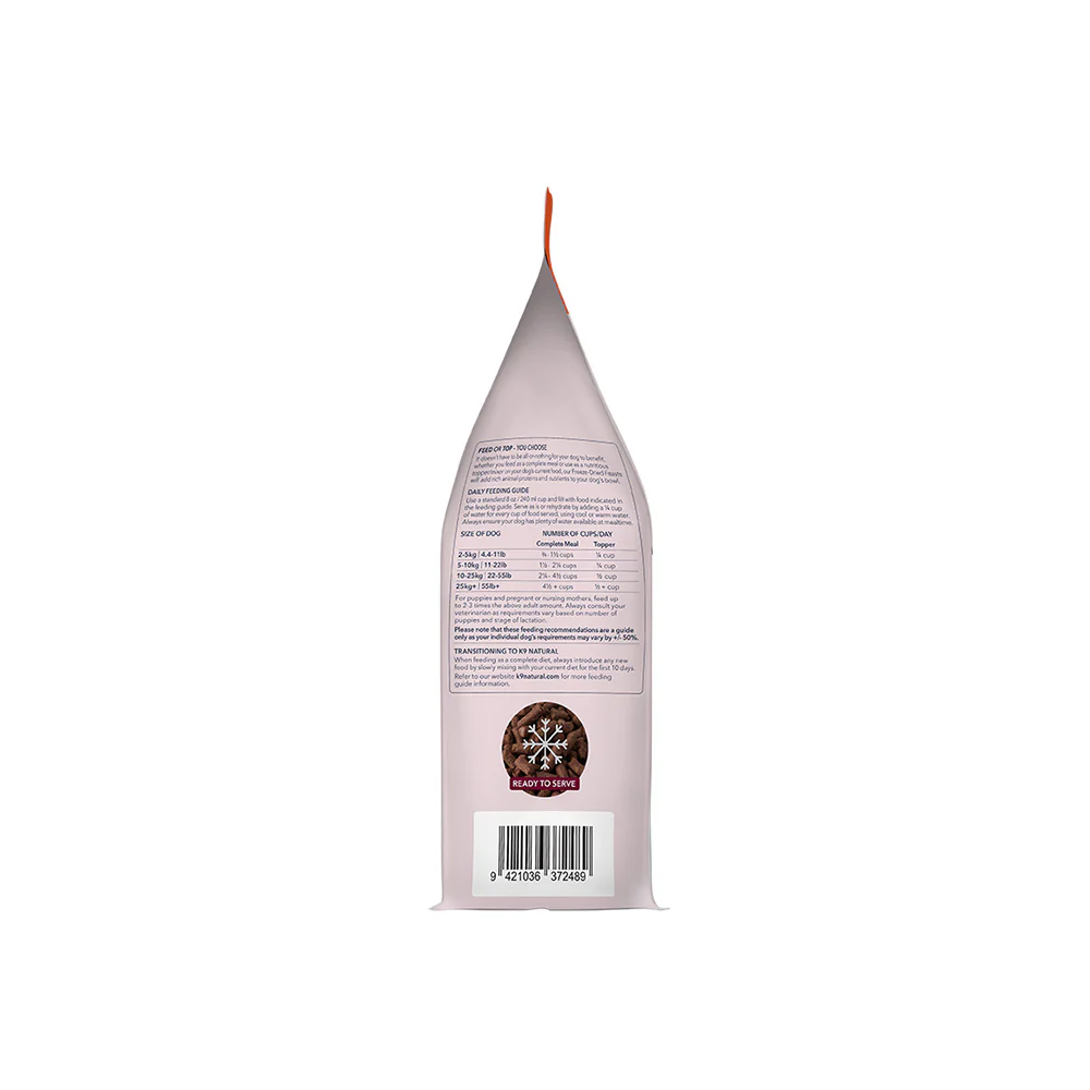 K9 NATURAL Lamb & Venison Freeze Dried Dog Food - Image 7