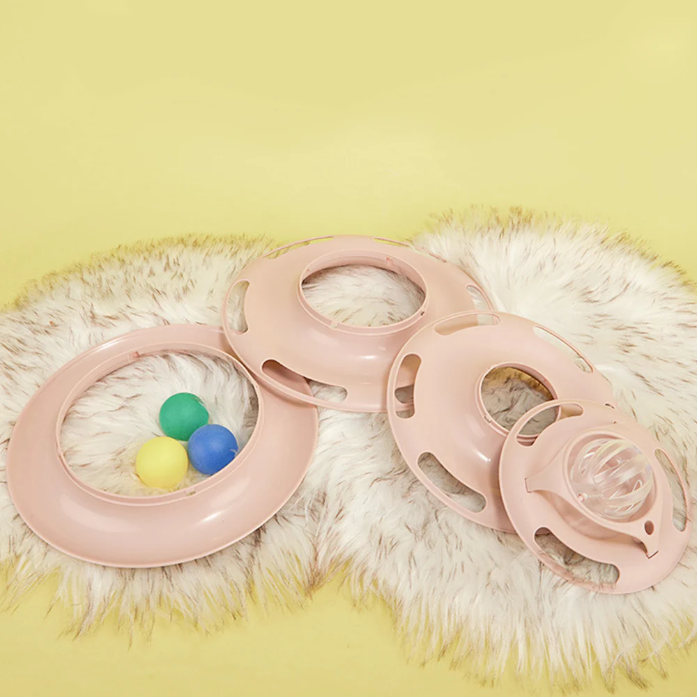 KARA PET Cat Turntable Toy With Balls - Image 6
