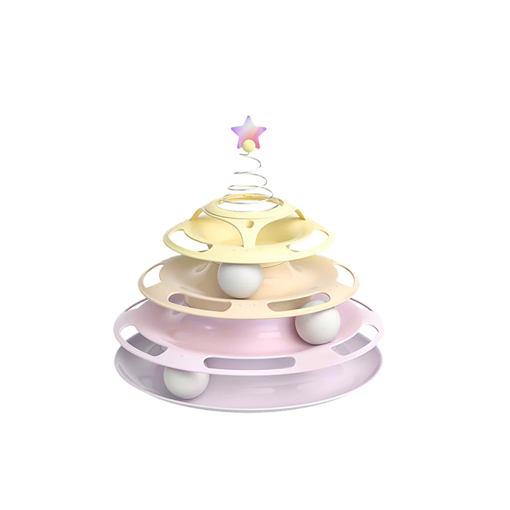 KARA PET Cat Turntable Toy With Balls - Image 8