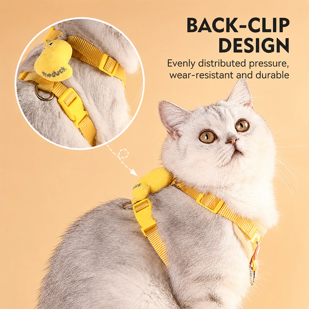 Kitten & Puppy Harness and Leash Set | Escape Proof | Adjustable | Petso - Image 3