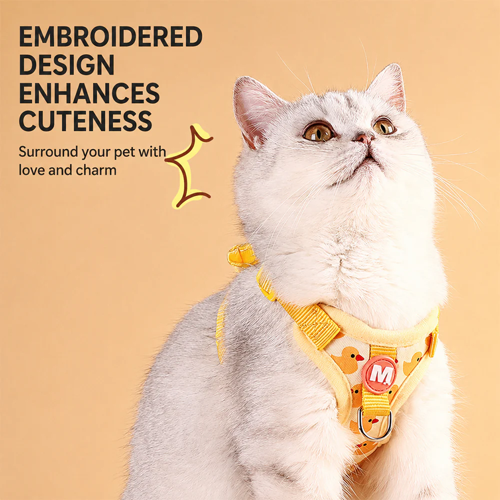 Kitten & Puppy Harness and Leash Set | Escape Proof | Adjustable | Petso - Image 6