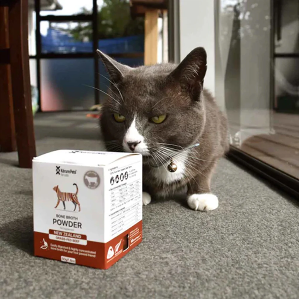 KORURE PETS Beef Bone Broth Powder For Cats 50g - Image 4