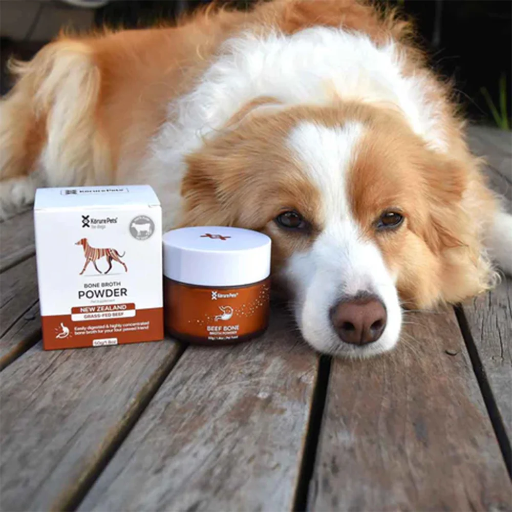 KORURE PETS Beef Bone Broth Powder For Dogs 50g - Image 4
