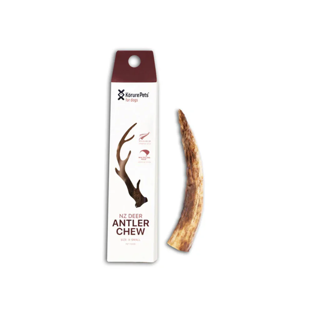 KORURE PETS Deer Antler X-Small Dog Dental Chew Treats 75g - Image 2