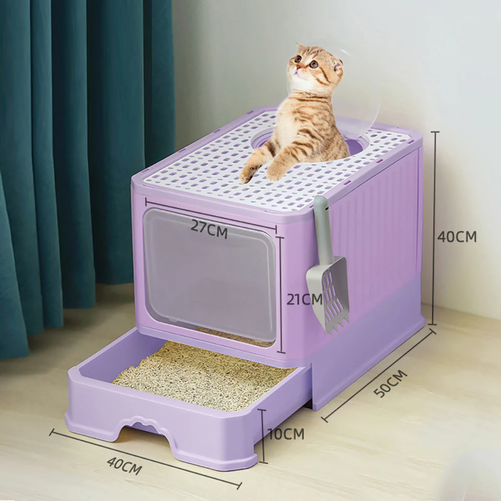 Large Drawer-style Cat Litter Box - Image 5