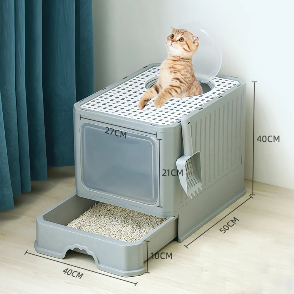 Large Drawer-style Cat Litter Box - Image 7