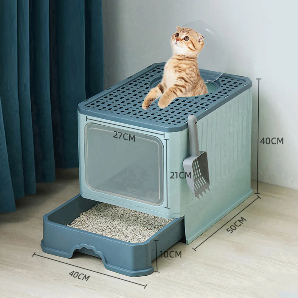 Large Drawer-style Cat Litter Box - Image 8
