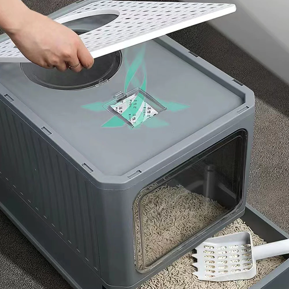 Large Drawer-style Cat Litter Box - Image 9