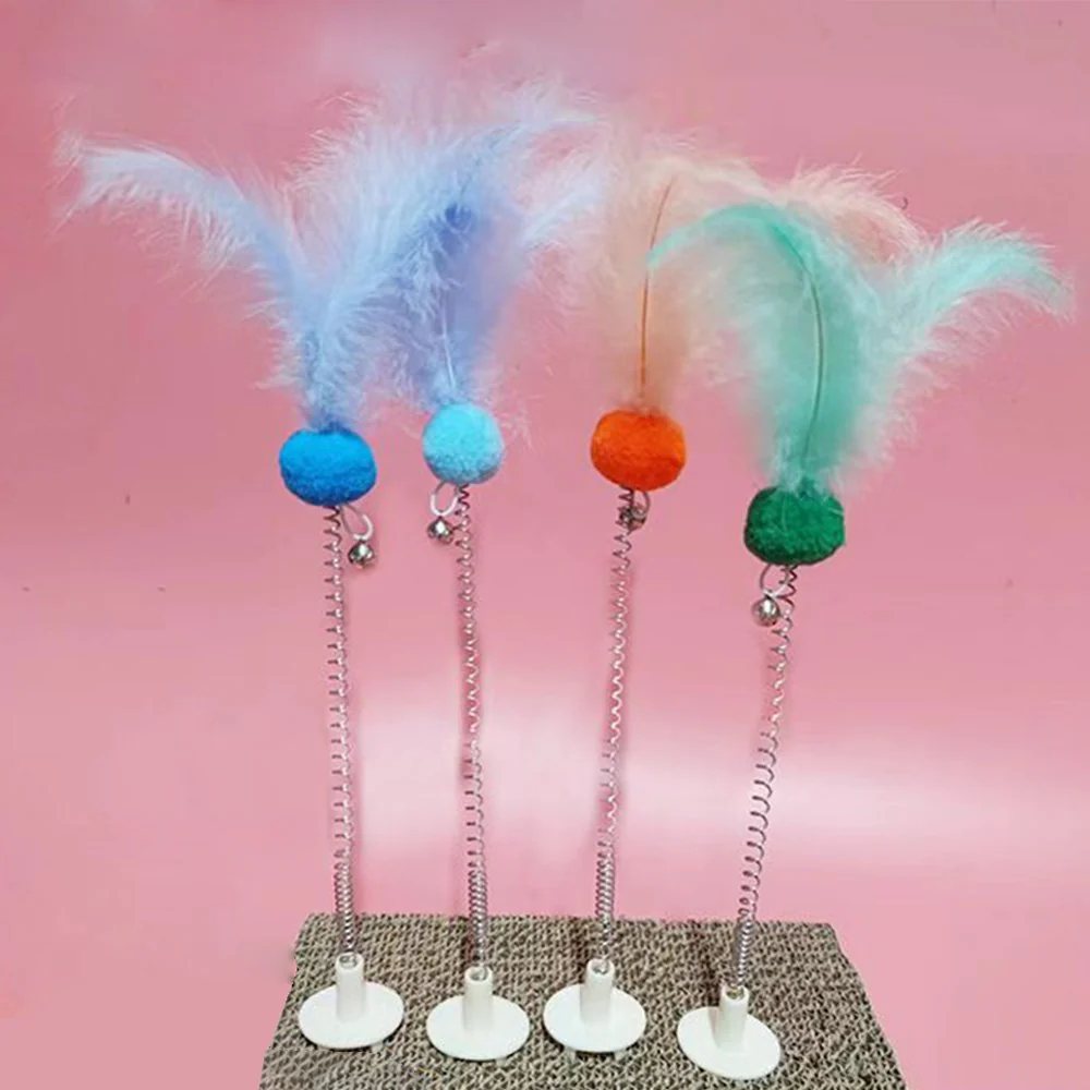 Large Feather Fairy Spring Random Colour Shake Fun Cat Teaser