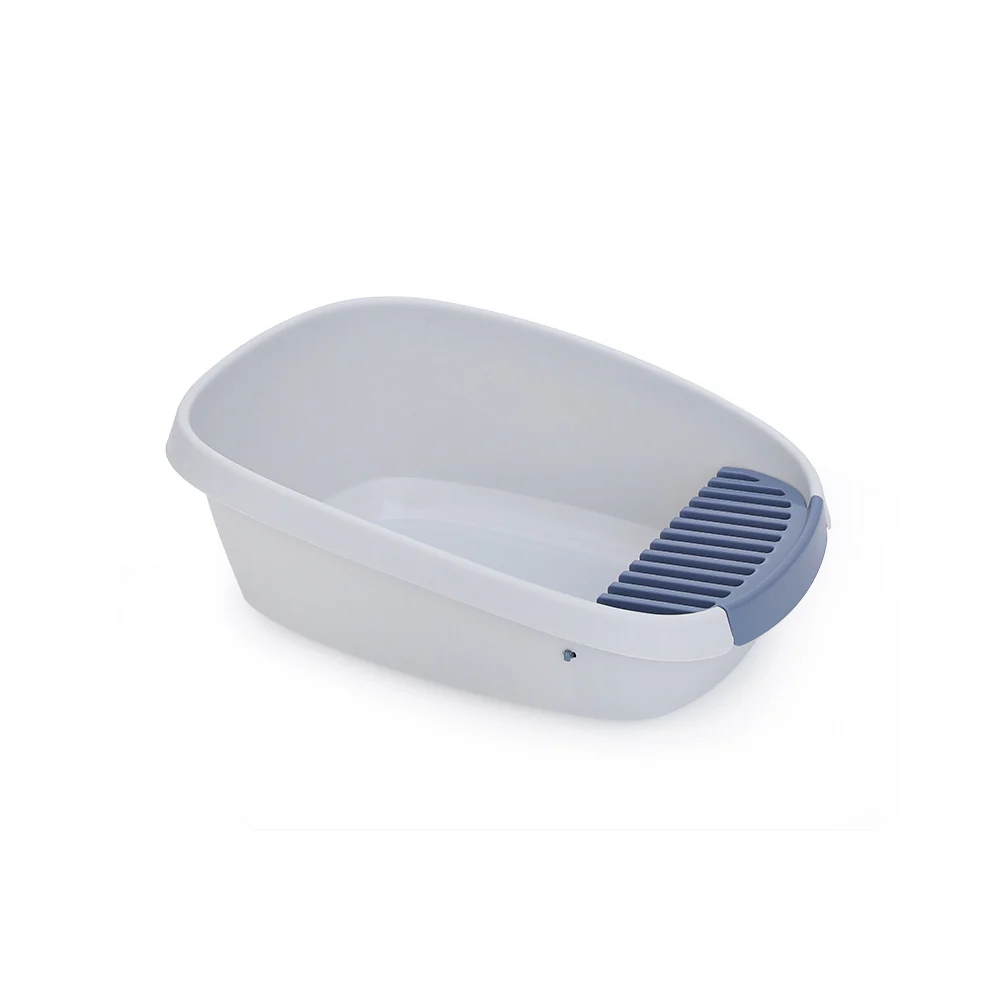 Large Open Cat Litter Box with Removable Wide Step - Image 16