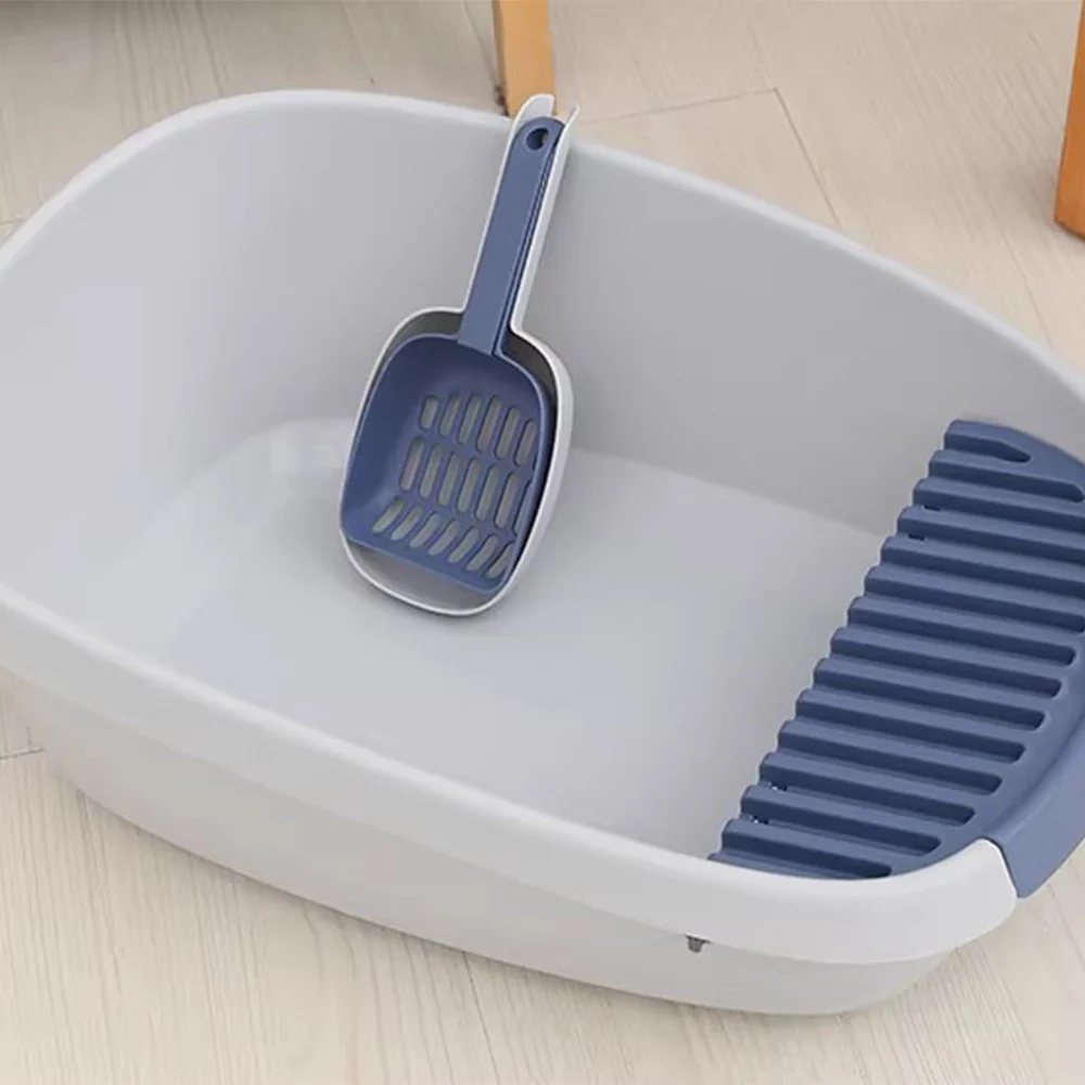Large Open Cat Litter Box with Removable Wide Step - Image 18