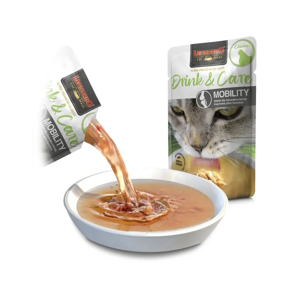 LEONARDO Drink & Care Mobility Chicken Wet Cat Food - Image 2
