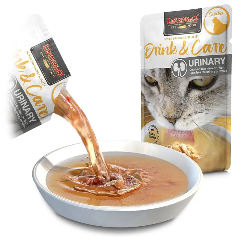 LEONARDO Drink & Care Urinary Chicken Wet Cat Food - Image 4