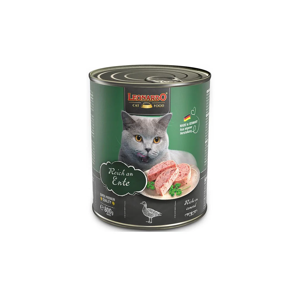 LEONARDO Quality Selection Duck Wet Cat Food - Image 2