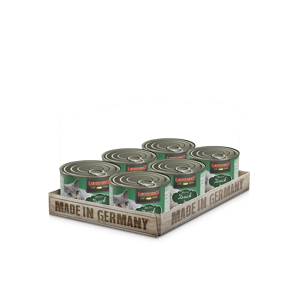 LEONARDO Quality Selection Duck Wet Cat Food - Image 4