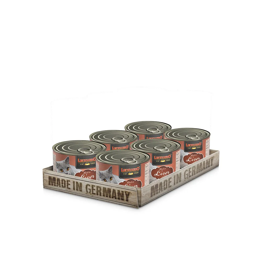 LEONARDO Quality Selection Liver Wet Cat Food - Image 4