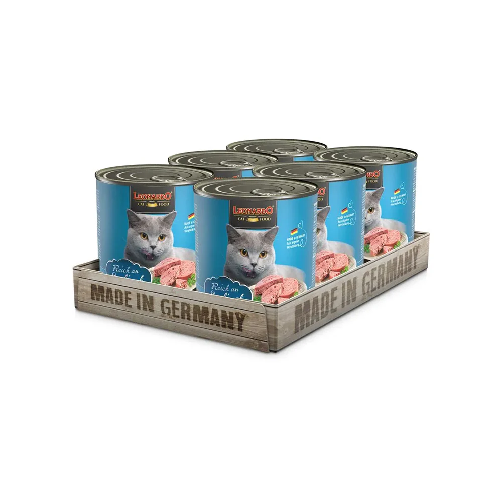 LEONARDO Quality Selection Ocean Fish Wet Cat Food - Image 10