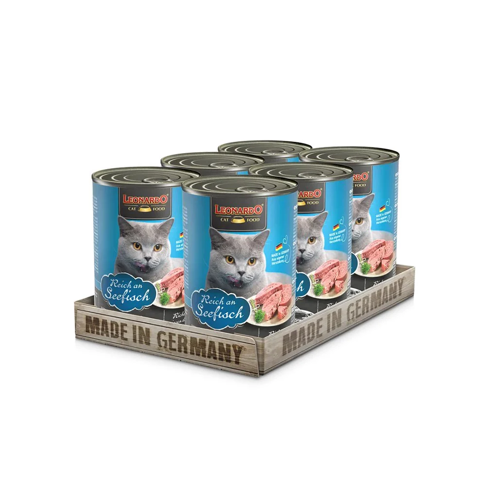 LEONARDO Quality Selection Ocean Fish Wet Cat Food - Image 6