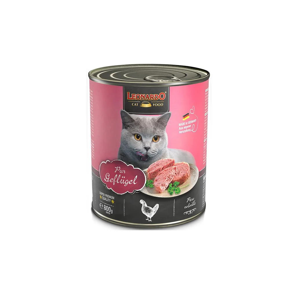 LEONARDO Quality Selection Pure Poultry Wet Cat Food - Image 6