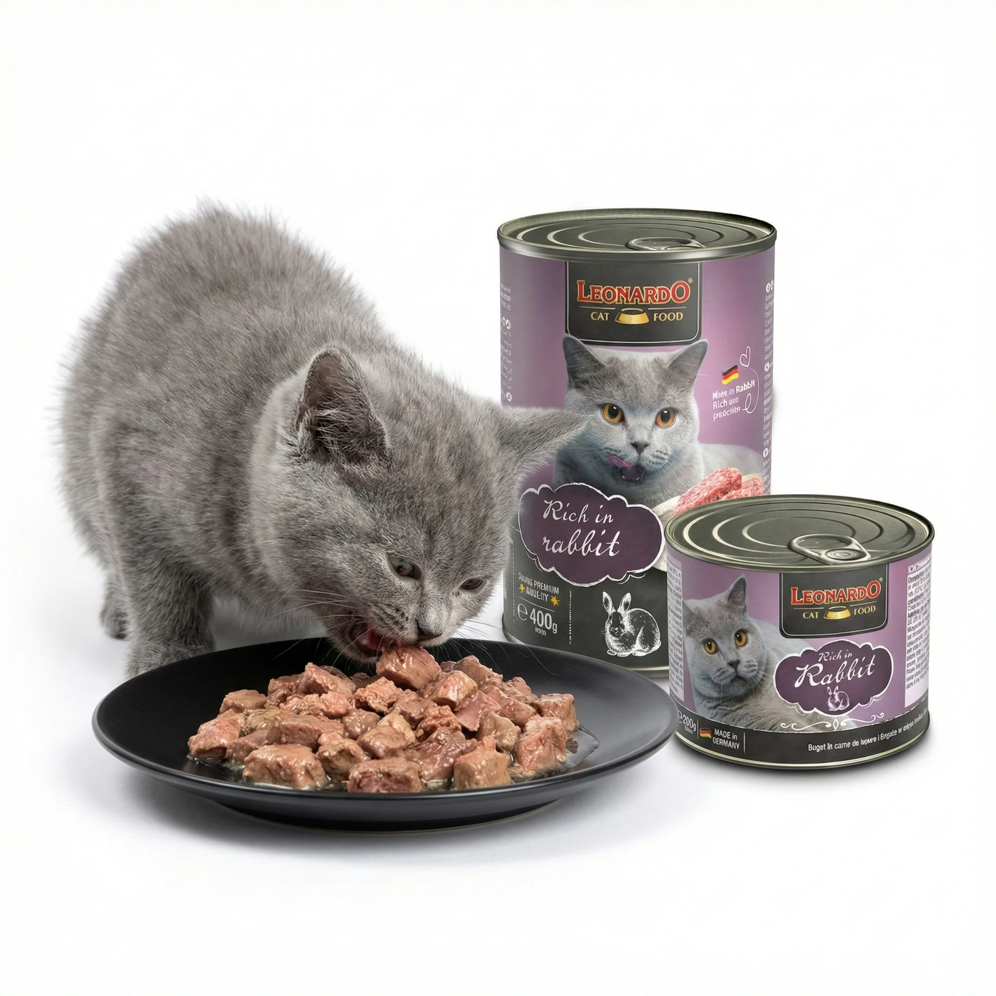 LEONARDO Quality Selection Rabbit Wet Cat Food - Image 6