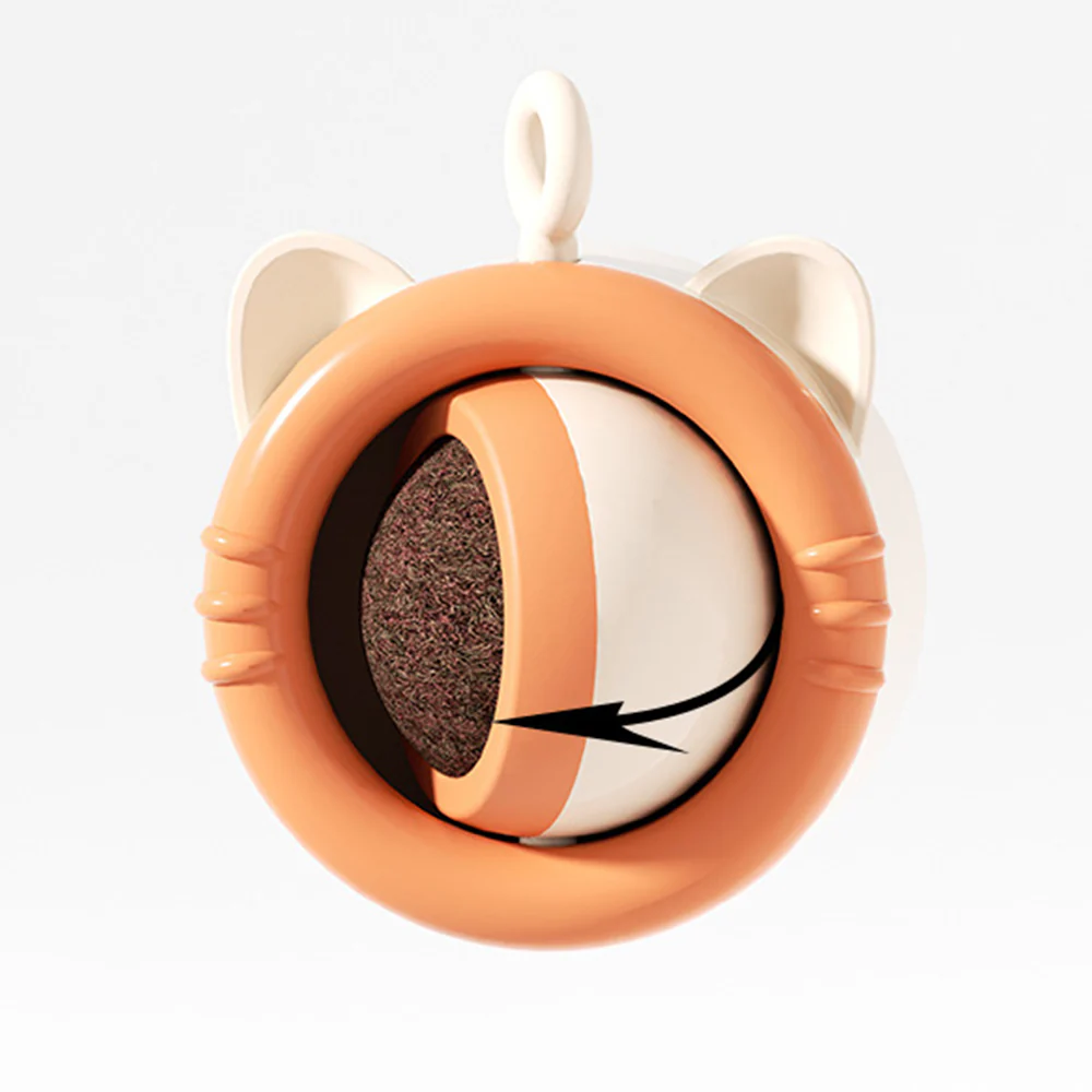 Lick Lick Rotatable Catnip Ball Cat Toy - Image 13