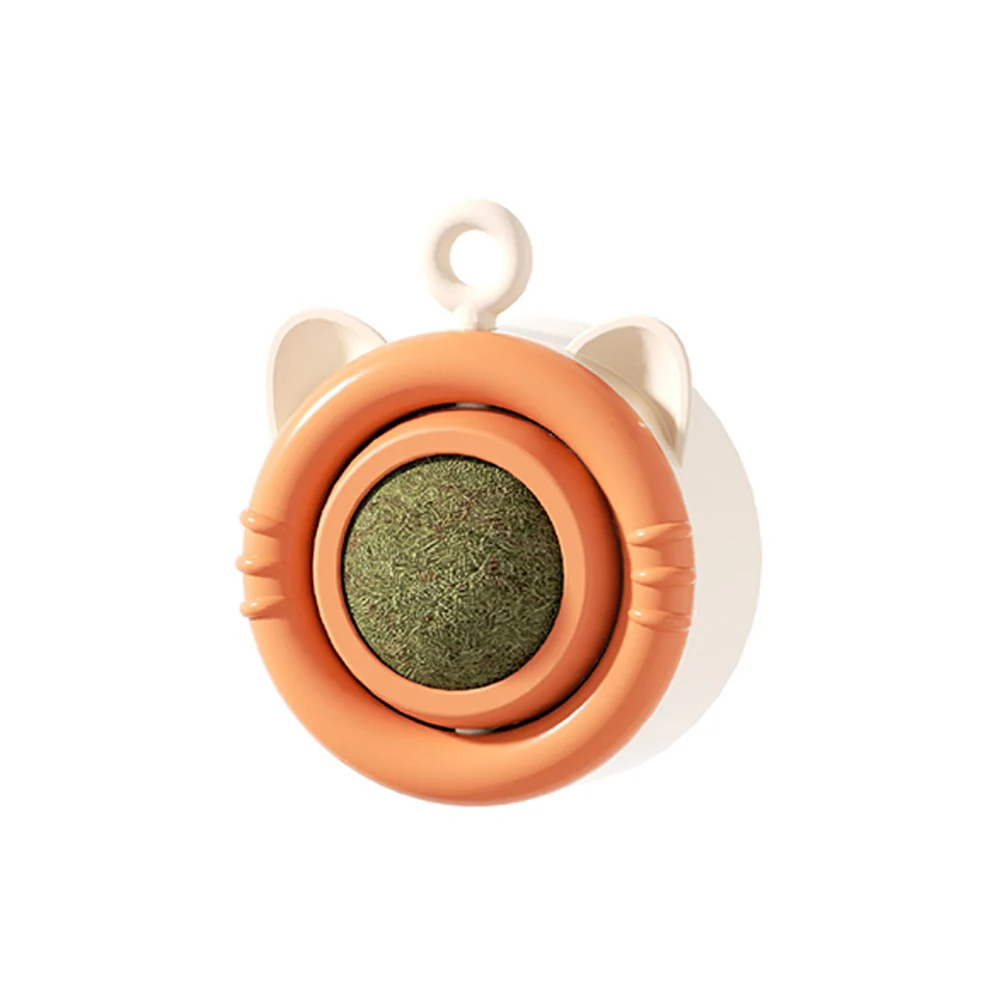 Lick Lick Rotatable Catnip Ball Cat Toy - Image 4