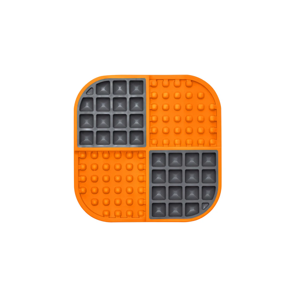 LICKIMAT Cat Slomo Wet & Dry Double Slow Feeder Mat - Image 3