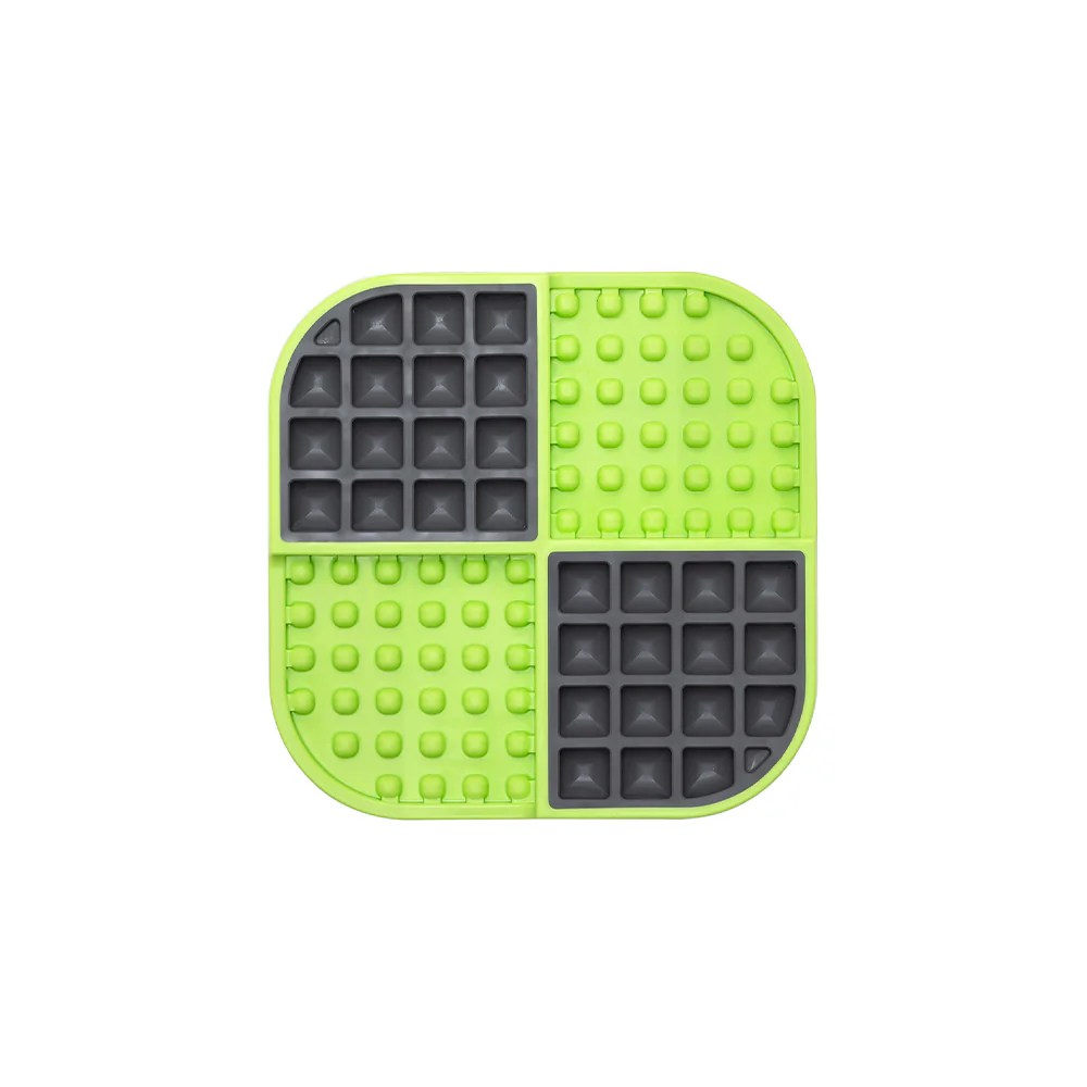 LICKIMAT Cat Slomo Wet & Dry Double Slow Feeder Mat - Image 4