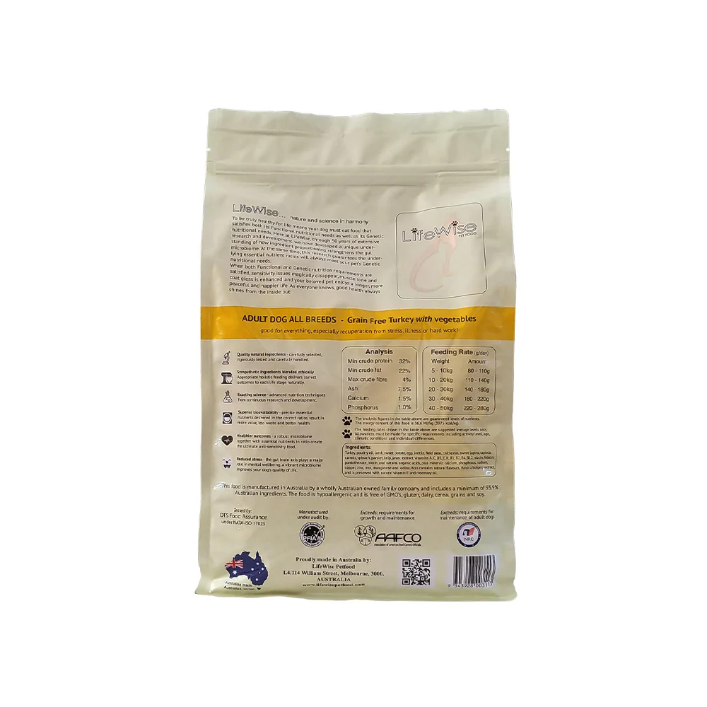 LIFEWISE Turkey with Vegetable Adult Dry Dog Food - Image 3