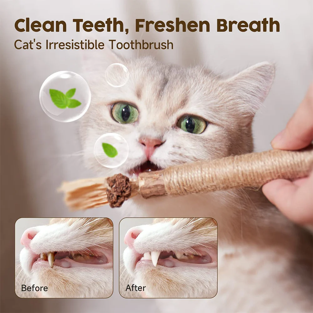 LureFoliage Purslane Cat Teaser Wand - Image 3
