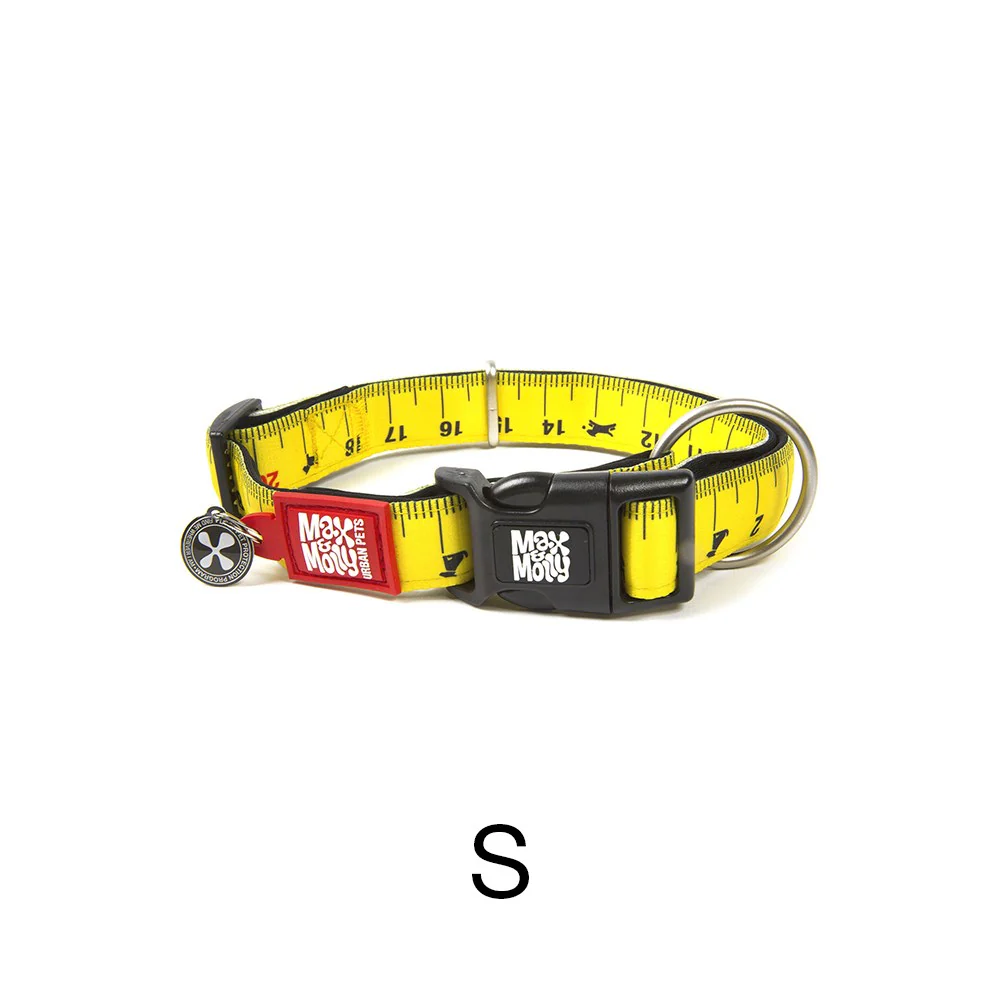 MAX & MOLLY Ruler Smart ID Dog Collar for Small Dogs - Image 2