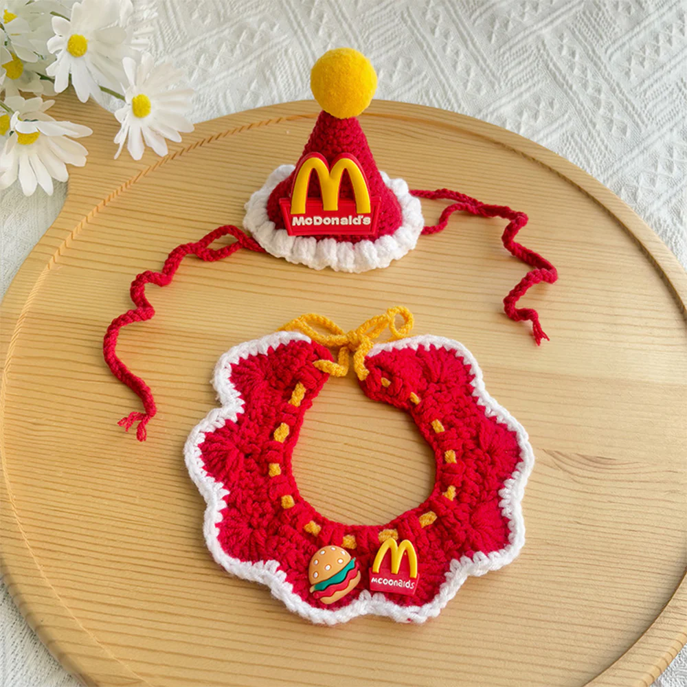 McDonald Crew Pet Scarf Collar - Image 2