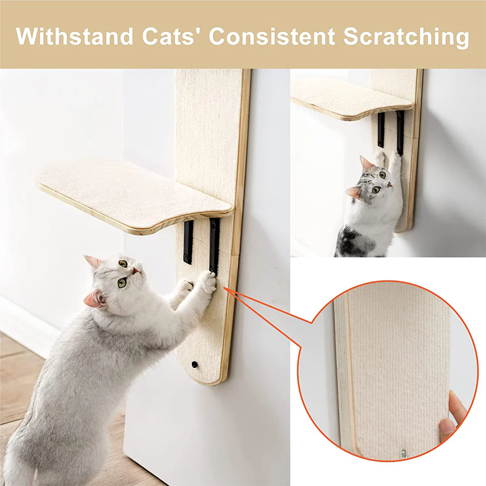 MEWOOFUN Door Hanging Cat Climber Shelves - Image 3