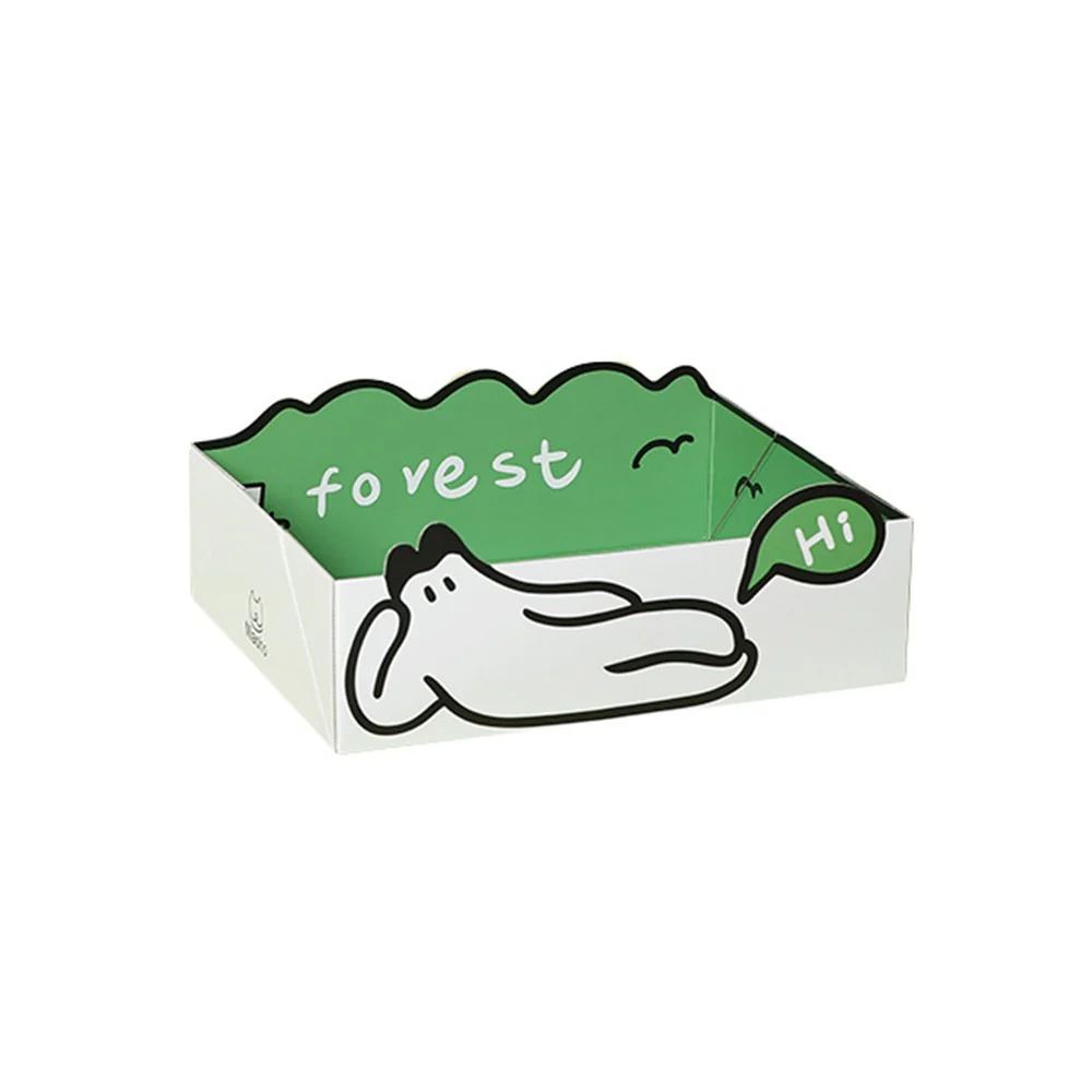 MIAOHO Green Reusable Waterproof Paper Cat Litter Box