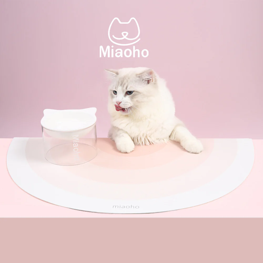 MIAOHO Pink Scratch-resistant Durable Waterproof Upgraded Pet Placemat - Image 2