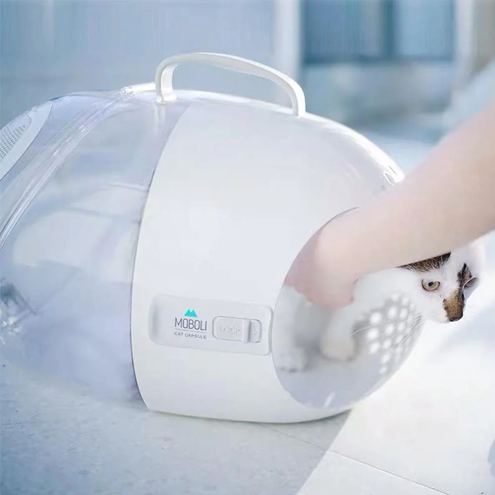 MOBOLI Grey Capsule Cat Travel Crate & Carriers - Image 3