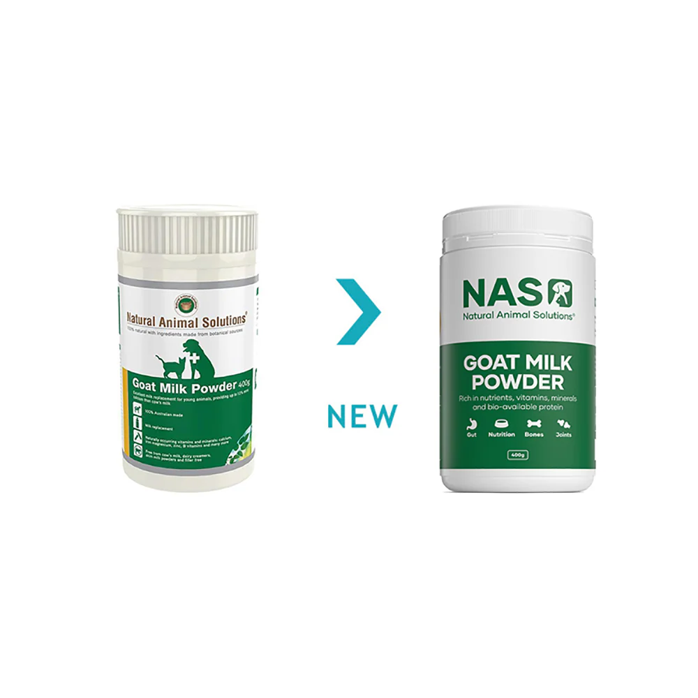 NAS NATURAL ANIMAL SOLUTIONS Goat Milk Powder 400g - Image 2
