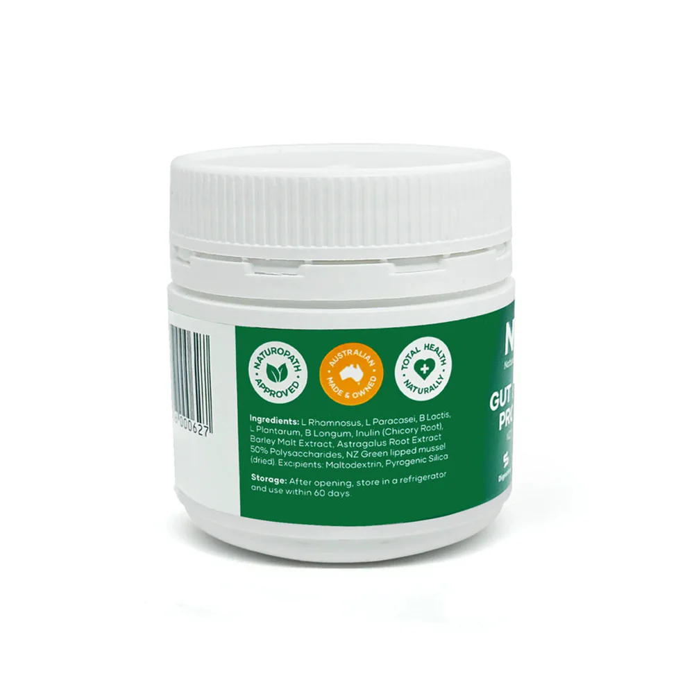 NAS NATURAL ANIMAL SOLUTIONS Natural Blend Gut Balance Probiotic Supplement For Cats & Dogs 80 - Image 3