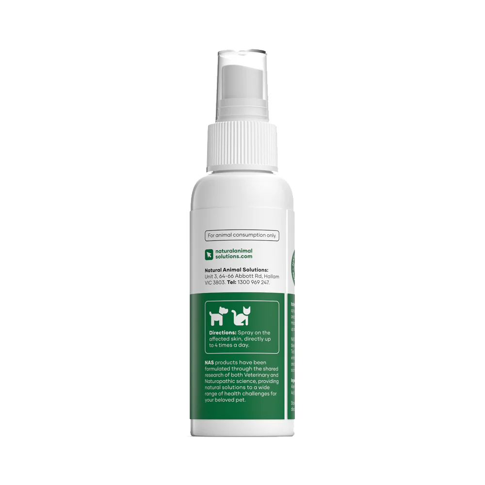 NAS NATURAL ANIMAL SOLUTIONS ItchyScratch Pet Skin & Coat Care 100ml - Image 5
