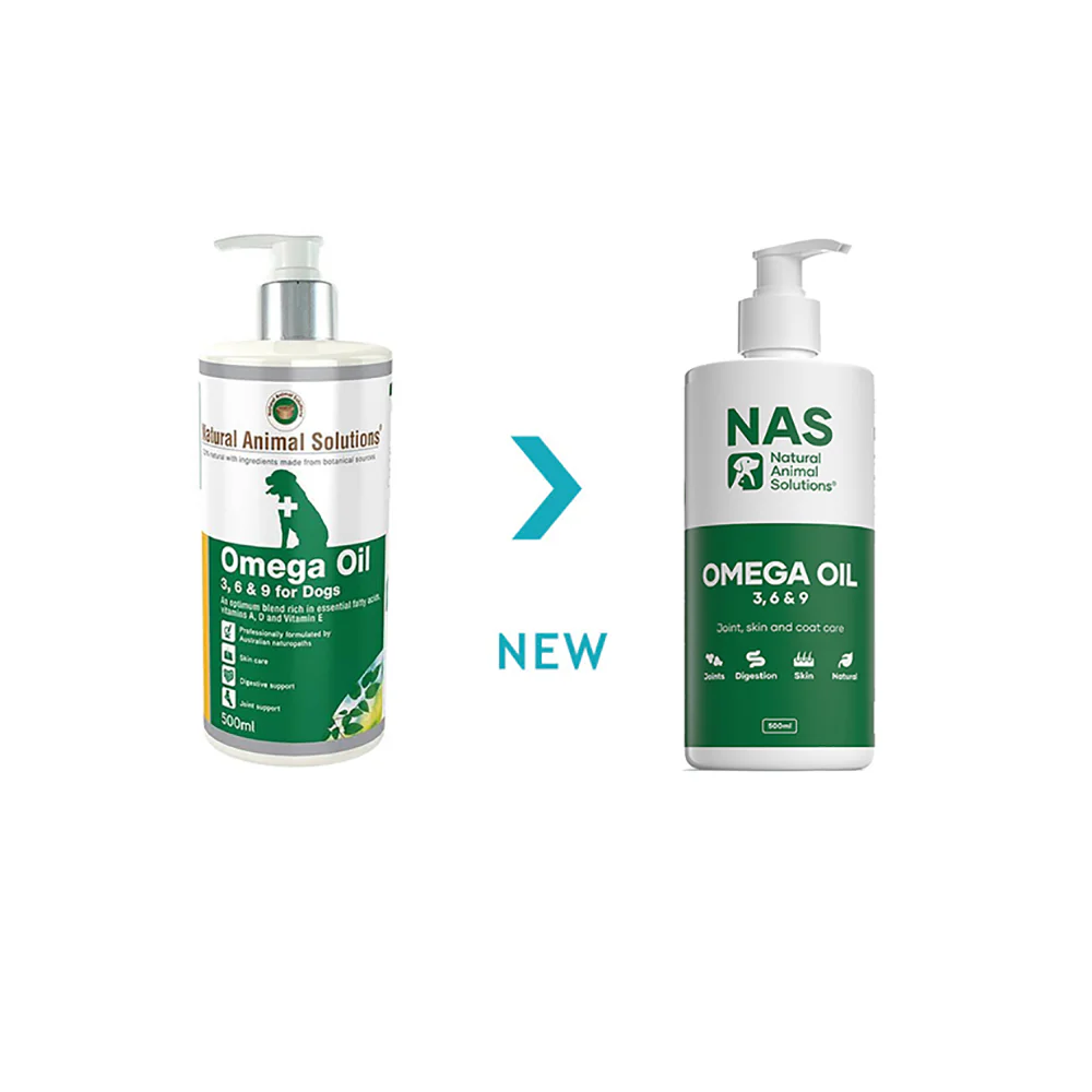 NAS NATURAL ANIMAL SOLUTIONS Omega 3, 6 & 9 Oil for Dogs & Cats - Image 2