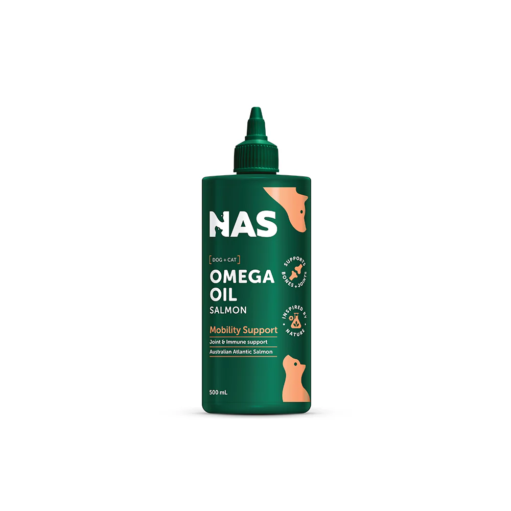 NAS NATURAL ANIMAL SOLUTIONS Omega Oil Salmon For Dogs & Cats - Image 2