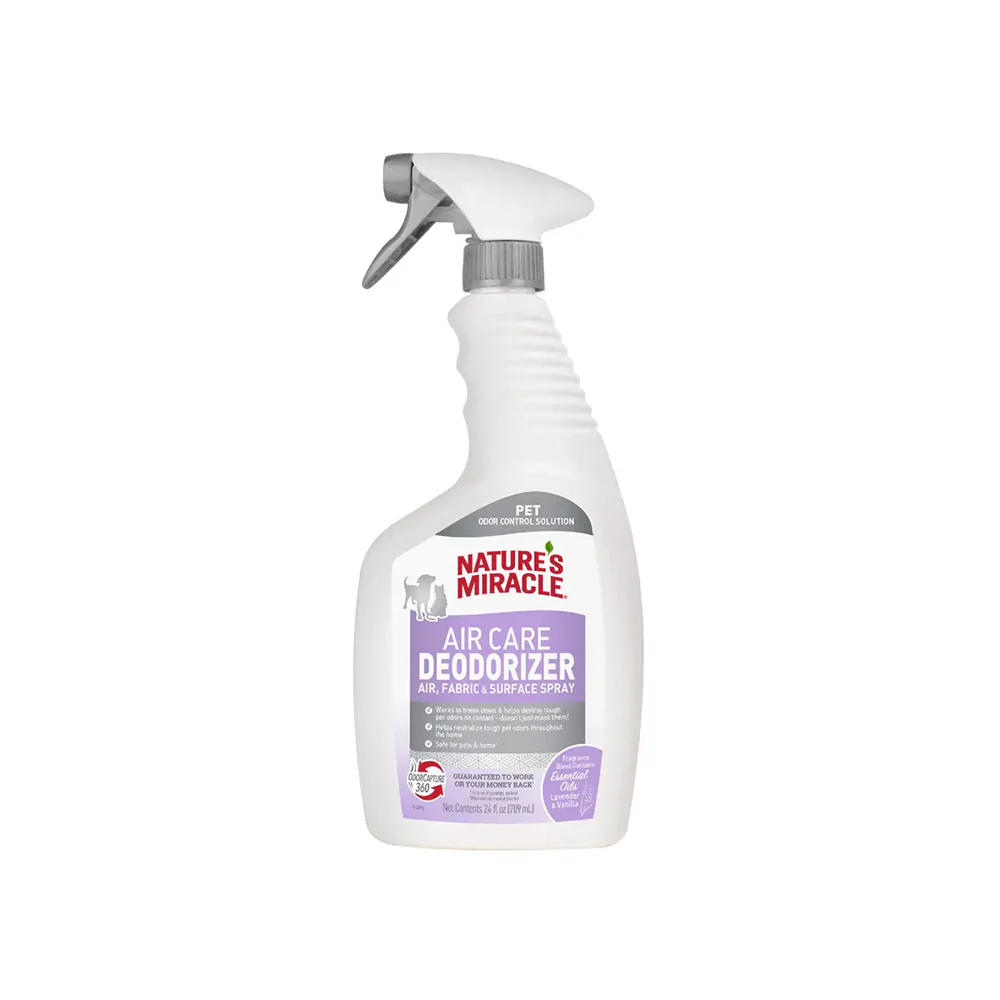 NATURE'S MIRACLE Air Care Deodorizer Lavender & Vanilla Scent Spray 709ml