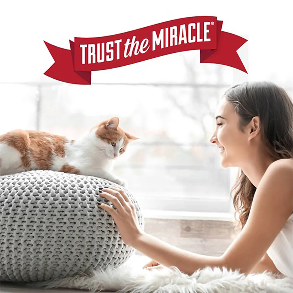 NATURE'S MIRACLE Cat Litter Box Odour Destroyer Remover 709ml - Image 2
