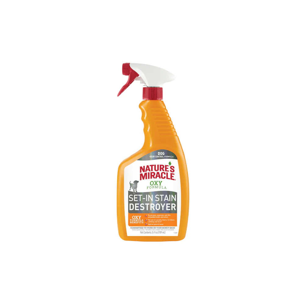NATURE'S MIRACLE Dog Oxy Formula Set In Stain Destroyer 709ml