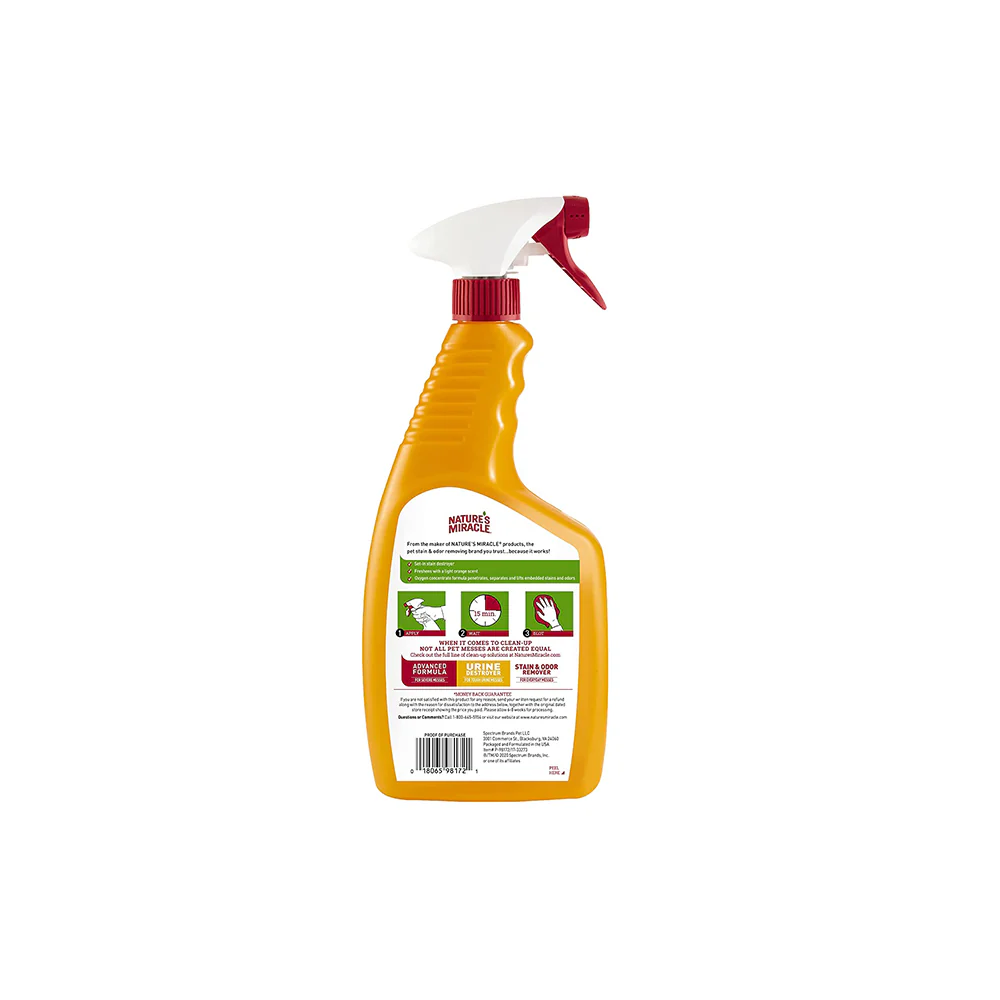 NATURE'S MIRACLE Dog Oxy Formula Set In Stain Destroyer 709ml - Image 2