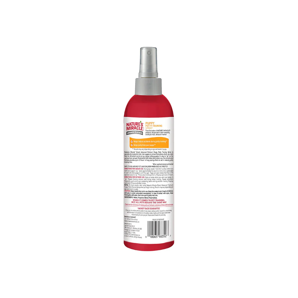 NATURE'S MIRACLE Puppy Potty Training Spray 236ml - Image 2