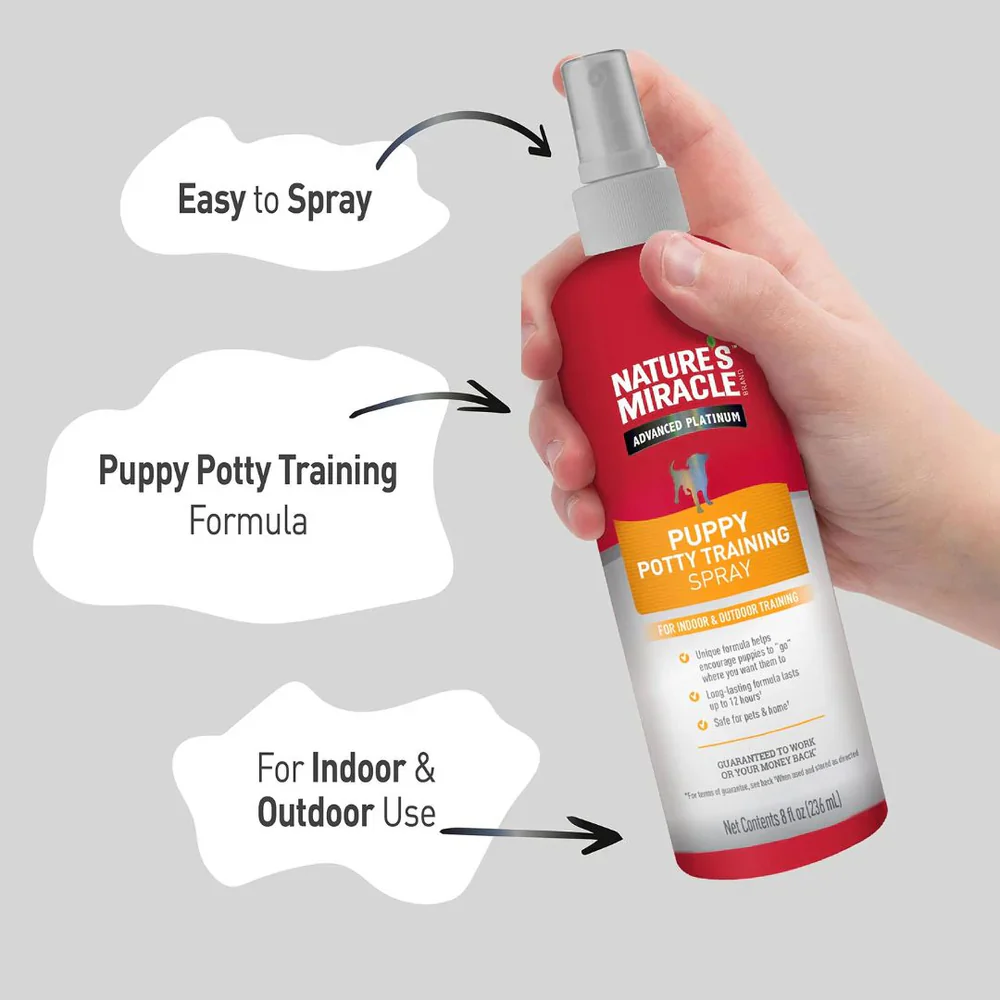 NATURE'S MIRACLE Puppy Potty Training Spray 236ml - Image 3