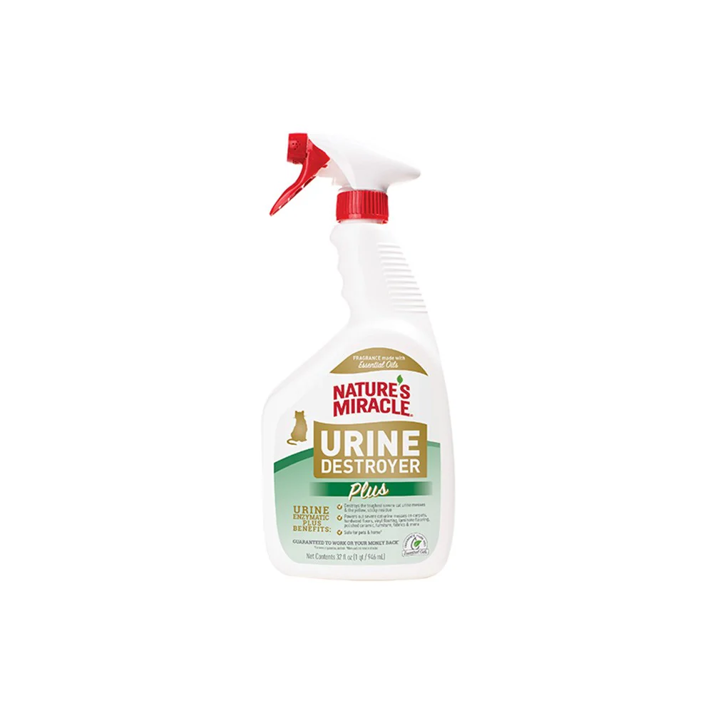 NATURE'S MIRACLE Urine Destroyer Plus Spray for Cats 946ml