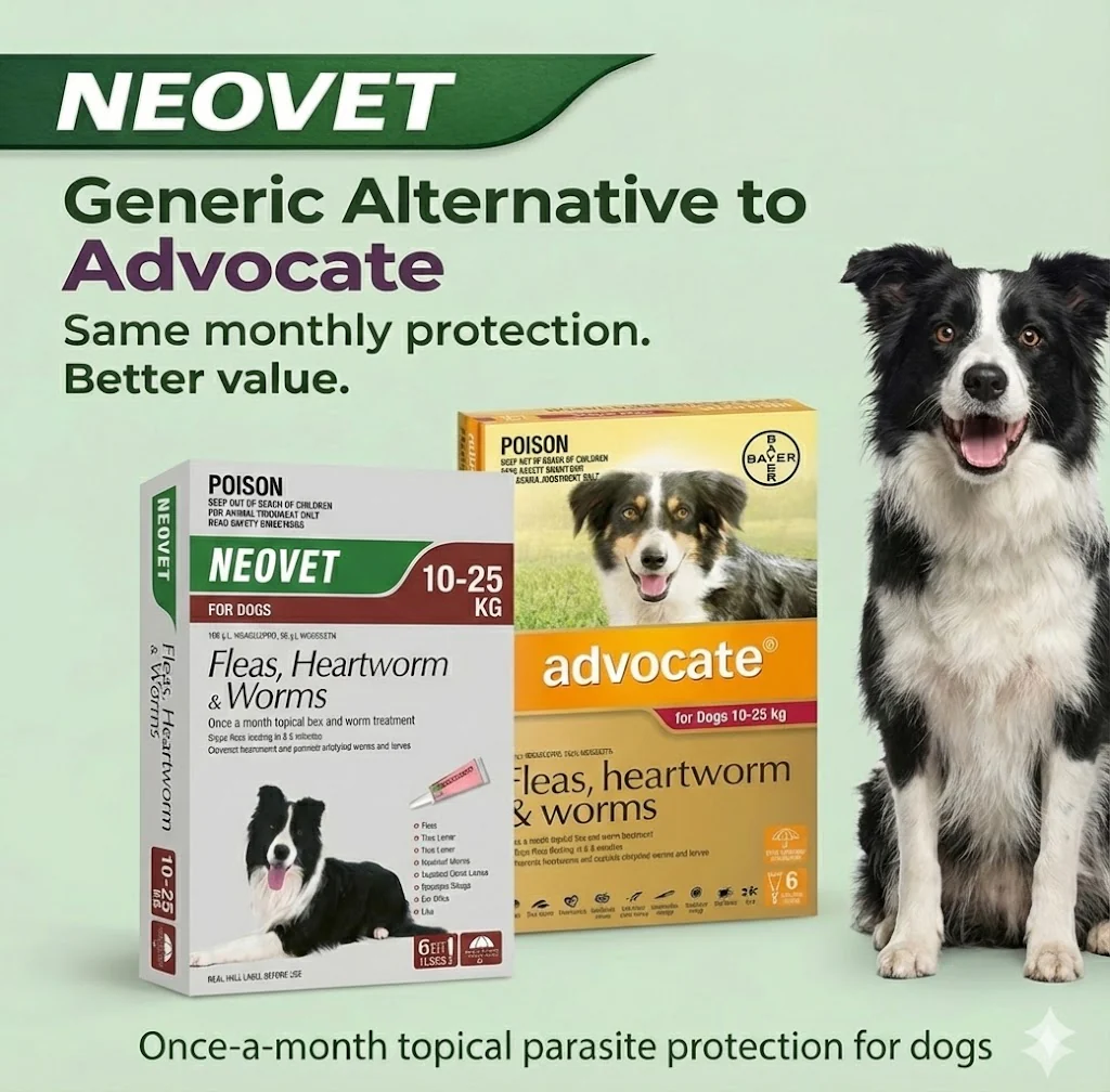 NEOVET Flea And Worming For Large Dogs 10-25kg Red - Image 2