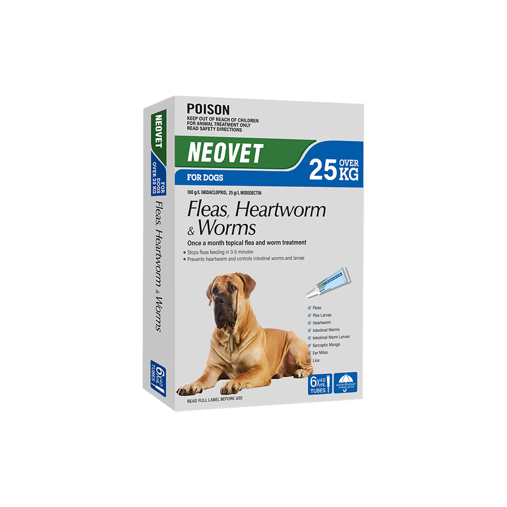 NEOVET Flea And Worming For Extra Large Dogs Over 25kg Blue - Image 6